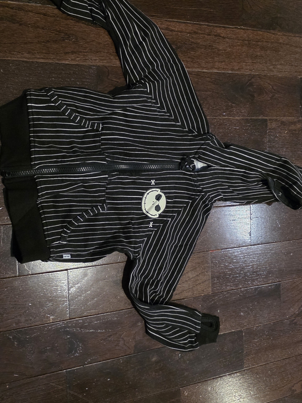 Little Sleelies The Nightmare Before Chrismas Zip Up